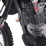 M2R RS-R 250 250cc 21/18 94cm Black/Grey Motocross Dirt Bike - Image 9