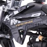 M2R Racing KX110F 110cc 14/12 76cm Grey Semi-Auto Pit Bike 2025 Model - Image 9