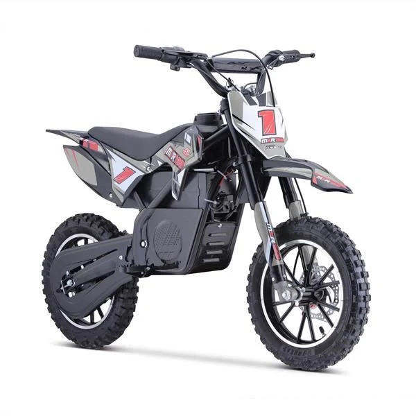 babe6b59-44b0-4b09-9fa8-0a5a9109d425 FunBikes MXR 790w(MP)36v Li 10/10 61cm Grey Kids Electric Dirt Bike - Image 1
