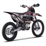 M2R RS-R 250 250cc 21/18 94cm Black/Grey Motocross Dirt Bike - Image 2